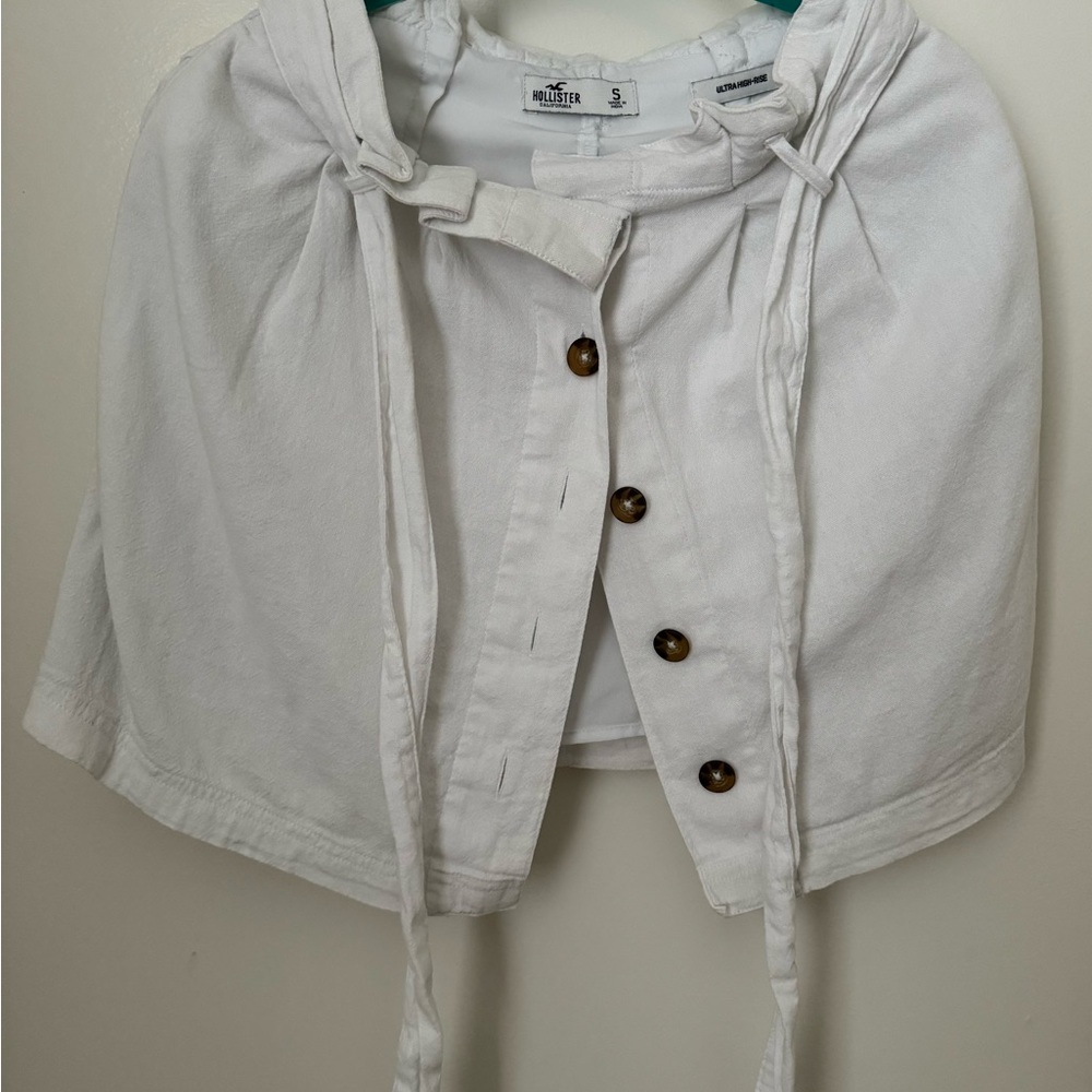 Hollister skirt mini white